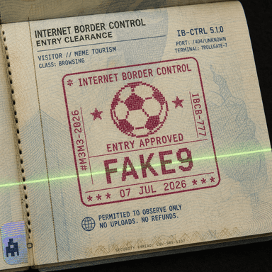 FAKE9 passport artifact